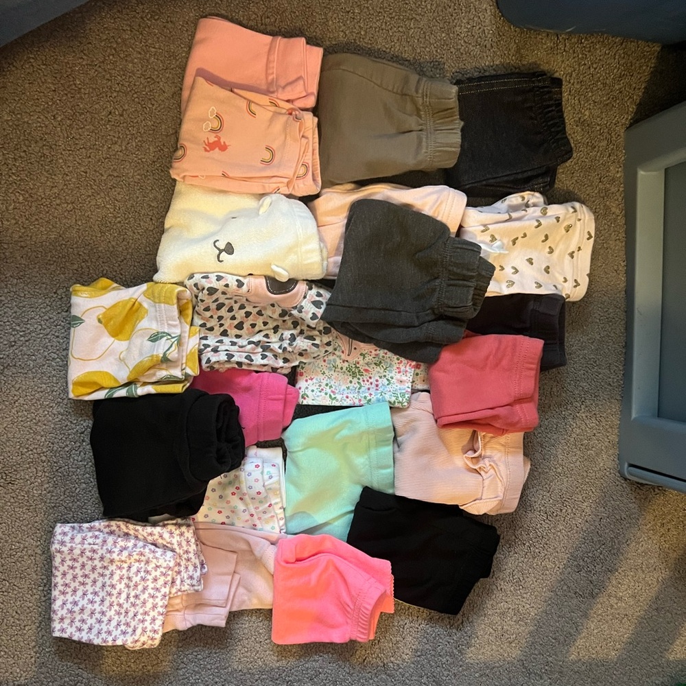 Lot of 22 newborn pants